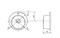 AQUATON Иверия Мойка для кухни круглая, литьевой мрамор, ширина 48 см - фото 56009