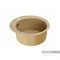 AQUATON Иверия Мойка для кухни круглая, литьевой мрамор, ширина 48 см - фото 56023