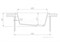 AQUATON Парма Мойка для кухни квадратная, литьевой мрамор, ширина 51 см - фото 56146