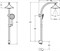 JACOB DELAFON Moxie Душевая колонна с большим верхним душем Moxie 200 мм + беспроводной динамик - фото 59712