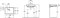 JACOB DELAFON Rythmik Подвесная раковина-столешница 60 х 46 см, гладкая нижняя поверхность - фото 61308