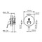 PALAZZANI Proxima встроенный смеситель для ванны и душа в комплекте - фото 6197