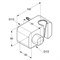 KLUDI A-QA соединение для шланга с запорным вентилем, с настенным держателем для душа, без обратного клапана - фото 63663