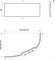 RAVAK Панель фронтальная для ванны Asymmetric,  L - левый вариант, крепление панели в комплекте - фото 67252