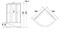 NIAGARA Classic Душевая кабина NG-2308-14 (900х900х2150) высокий поддон (45 см) стекло МАТОВОЕ - фото 69513
