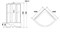 NIAGARA Classic Душевая кабина NG-2309-14 (1000х1000х2150) высокий поддон (45 см) стекло МАТОВОЕ - фото 69519