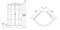 NIAGARA Luxe Душевая кабина NG-7715W (900x900х2150) низкий поддон стенки БЕЛЫЕ - фото 69718