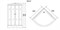 NIAGARA Premium Душевая кабина NG-1902-01 (1000х1000х2200) низкий поддон (16 см) стекло ТОНИРОВАННОЕ - фото 69760