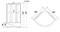 NIAGARA Premium Душевая кабина NG-211-01N (900х900х2200) высокий поддон (48 см) стекло ТОНИРОВАННОЕ - фото 69775