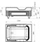 RADOMIR Ванна акриловая "ТАХАРАТ", рама-подставка с декоративными ножками, слив, комплект панелей, сиденье из террасной доски - фото 71587