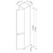 AM.PM Gem S, шкаф-колонна, напольный, правый, 30 см, графит матовый - фото 78738