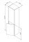 AM.PM Inspire V2.0, шкаф-колонна, универсальный, подвесной, 40 см, push-to-open, элегантный - фото 78982