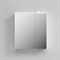 AM.PM SPIRIT 2.0, Зеркальный шкаф с LED-подсветкой, левый, 60 см, цвет: белый, глянец - фото 80712