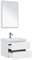AQUANET Беркли 60 Комплект мебели для ванной комнаты (зеркало белое) - фото 82768