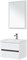 AQUANET Беркли 60 Комплект мебели для ванной комнаты (зеркало белое) - фото 82771