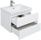 AQUANET Беркли 60 Комплект мебели для ванной комнаты (зеркало белое) - фото 82776