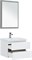 AQUANET Беркли 60 Комплект мебели для ванной комнаты (зеркало дуб рошелье) - фото 82795