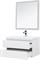 AQUANET Беркли 80 Комплект мебели для ванной комнаты (зеркало белое) - фото 82826