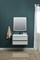 AQUANET Беркли 80 Комплект мебели для ванной комнаты (зеркало белое) - фото 82834