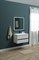 AQUANET Беркли 80 Комплект мебели для ванной комнаты (зеркало дуб рошелье) - фото 82863
