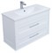 AQUANET Бостон М 100 Комплект мебели для ванной комнаты (лит. мрамор) - фото 82889