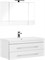AQUANET Верона NEW 100 Комплект мебели для ванной комнаты (подвесной 2 ящика) - фото 83279