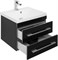 AQUANET Верона NEW 58 Комплект мебели для ванной комнаты (подвесной 2 ящика) - фото 83344