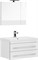 AQUANET Верона NEW 75 Комплект мебели для ванной комнаты (подвесной 2 ящика) - фото 83369