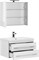 AQUANET Верона NEW 75 Комплект мебели для ванной комнаты (подвесной 2 ящика) - фото 83372