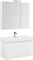 AQUANET Йорк 100 Комплект мебели для ванной комнаты - фото 84357