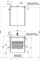 AQUANET Латина 60 Комплект мебели для ванной комнаты (2 ящика) - фото 84752