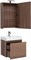 AQUANET Нью-Йорк 60 Комплект мебели для ванной комнаты - фото 85318