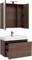 AQUANET Нью-Йорк 85 Комплект мебели для ванной комнаты - фото 85349
