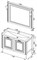 AQUANET Паола 120  Комплект мебели для ванной комнаты (литьевой мрамор) - фото 85675