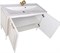 AQUANET Паола 120  Комплект мебели для ванной комнаты (литьевой мрамор) - фото 85679