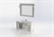 AQUANET Паола 120  Комплект мебели для ванной комнаты (литьевой мрамор) - фото 85682