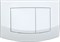 Комплект для установки подвесного унитаза: застенный модуль, пластиковая панель смыва TECEambia, белая - фото 87271