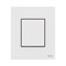 TECEnow Панель смыва для писсуара с картриджем, 104х124х5 мм,  белая - фото 87764