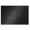 TECE now Панель смыва для системы двойного смыва, черный матовый - фото 87775